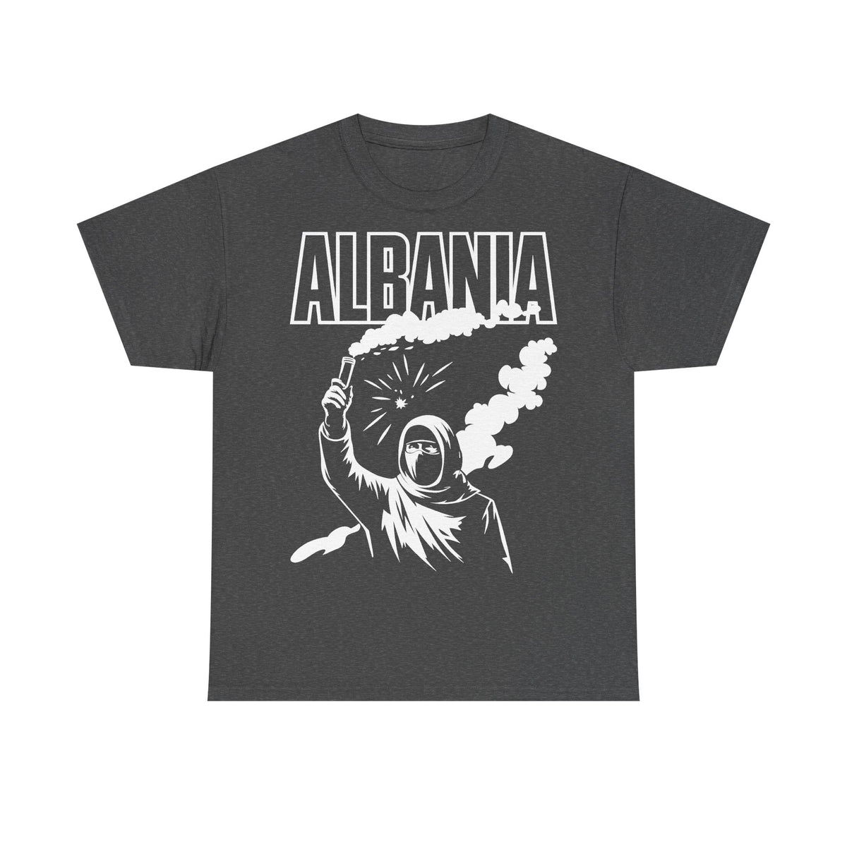Albania Hooligan Wappen Shqiptar Flagge Adler Fußball Fan Sport - Unisex T Shirt