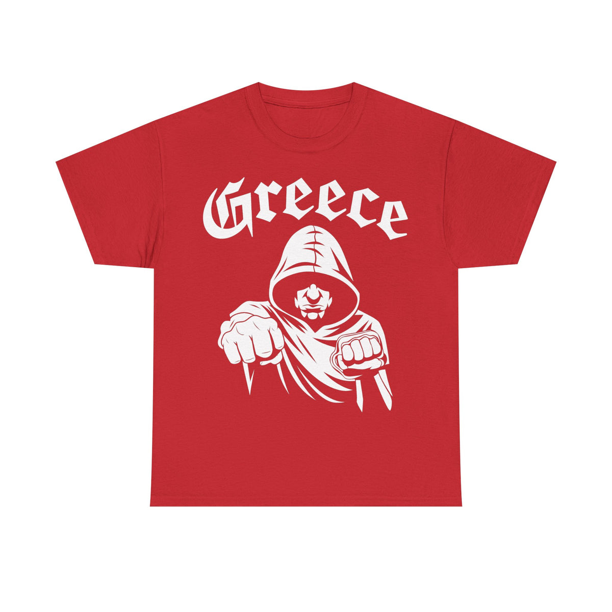 Grecia Grecia hooligan bandera escudo patria fútbol deporte aficionado idea de regalo - camiseta unisex