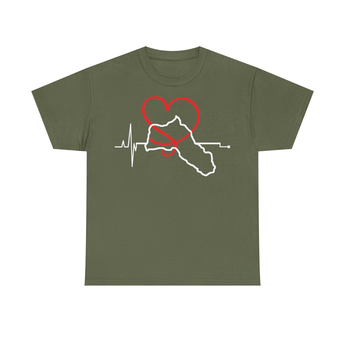 Kurdistán Azadi Escudo Bandera Patria Newroz Regalo - Camiseta unisex
