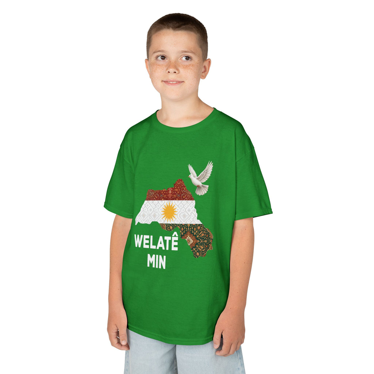 WELATE MIN KURDISTAN Azadi Nostalgie - Unisex Kinder & Jugendliche T-Shirt