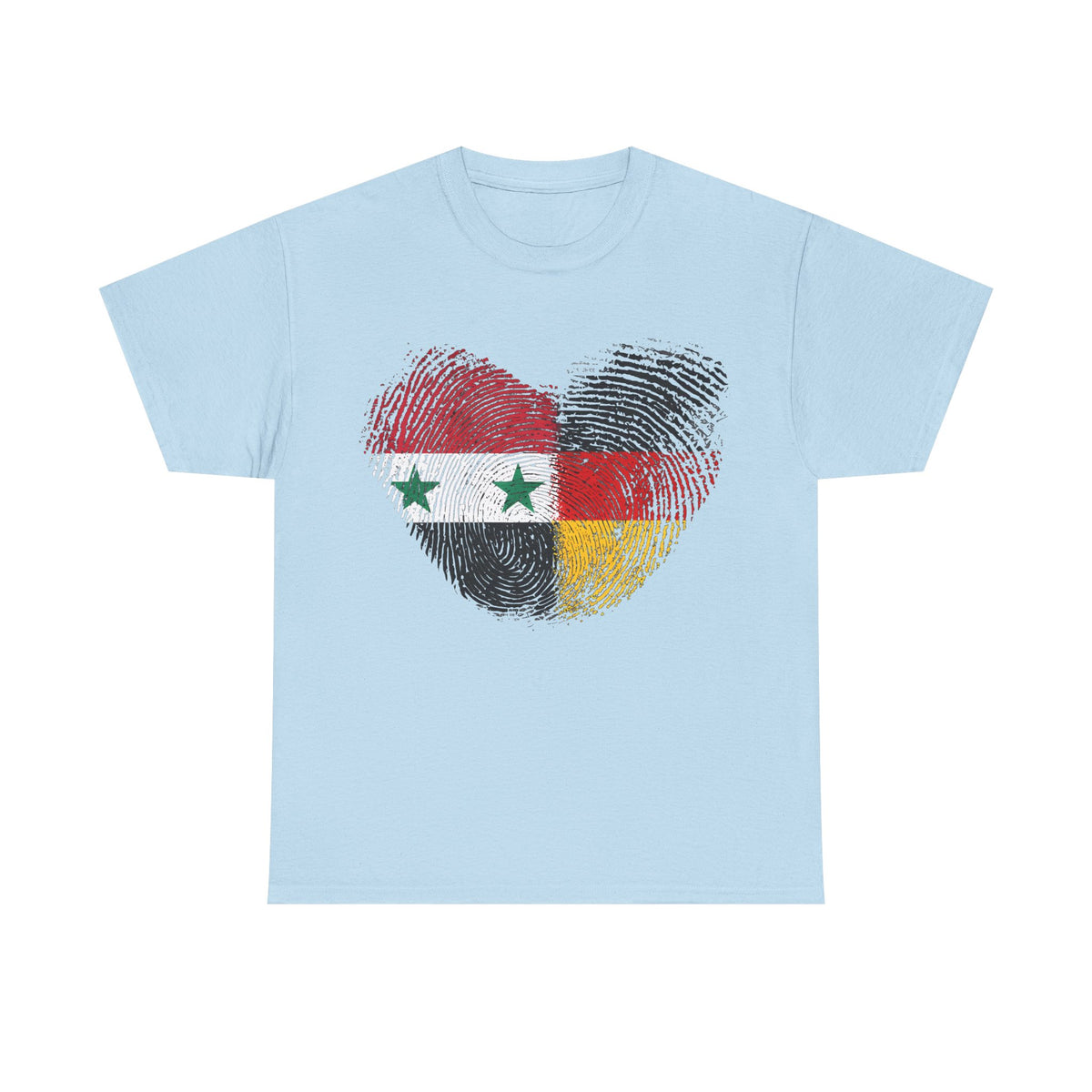 Syria Syrien Wappen Flagge Heimat Sport Fan Geschenkidee - Unisex T-Shirt