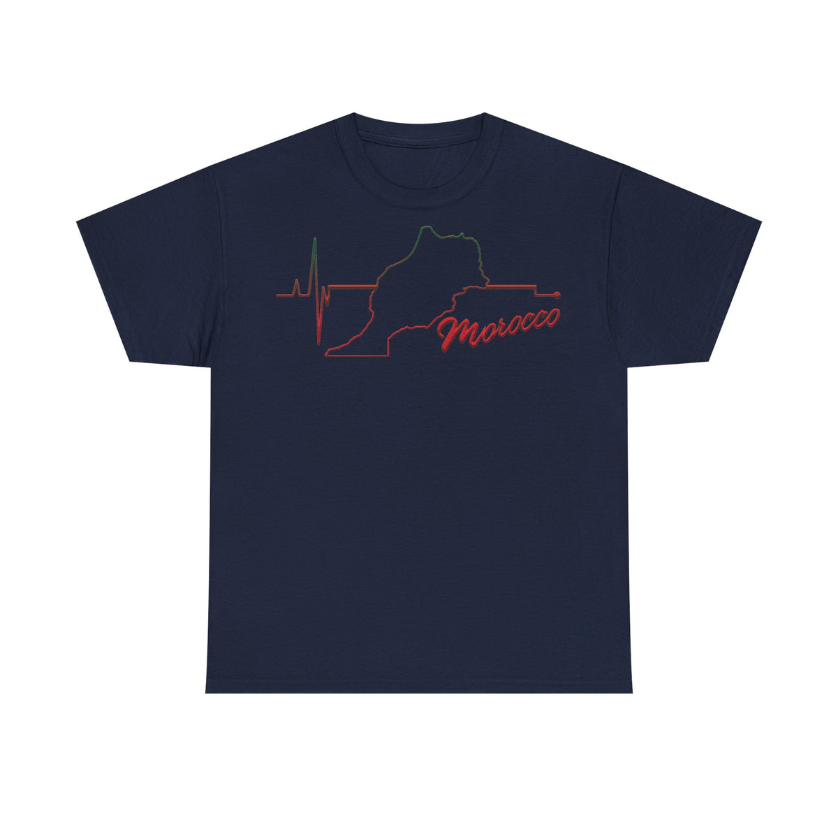 Marruecos Escudo Morocco Bandera Orgullo Fútbol Fan Deporte FIdea de regalo - Camiseta unisex