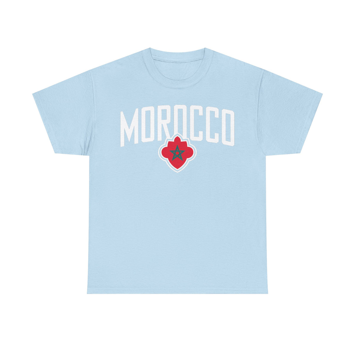 Escudo de hooligan de Marruecos Bandera de Marruecos Fútbol Aficionado Deporte Idea de regalo - Camiseta unisex