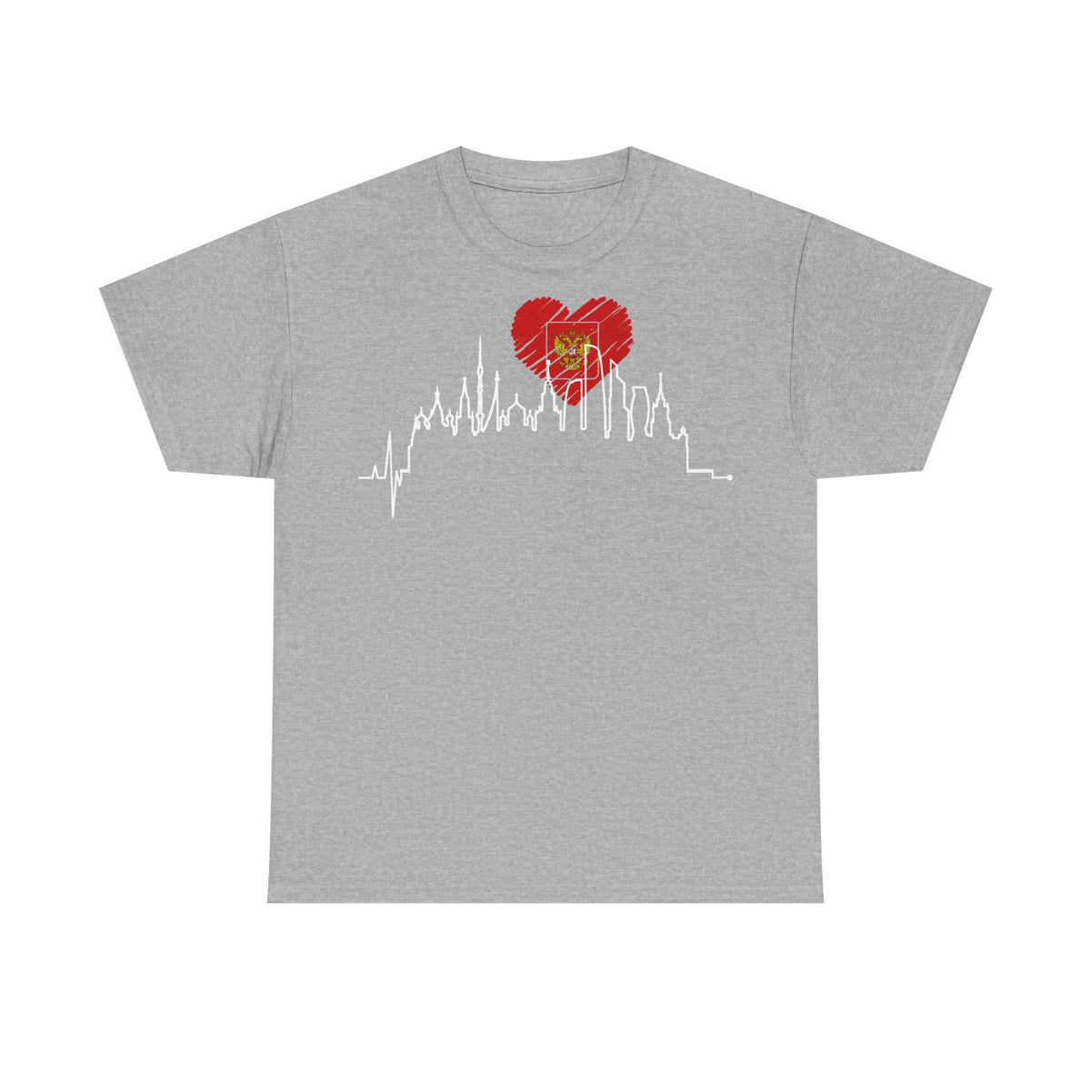 Rusia Rusia Moscú águila bandera escudo regalo deporte aficionado moda - Camiseta unisex