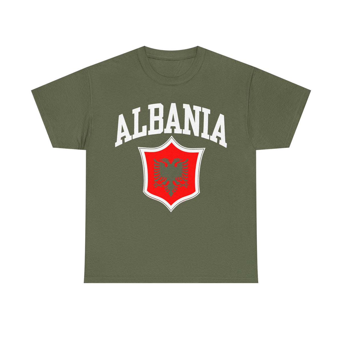 Albania Hooligan Wappen Shqiptar Flagge Adler Fußball Fan Sport - Unisex T Shirt