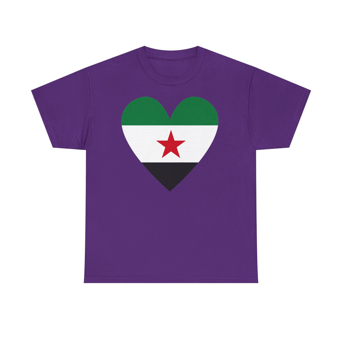 Syria Syrien Wappen Flagge Heimat Sport Fan Geschenkidee - Unisex T-Shirt