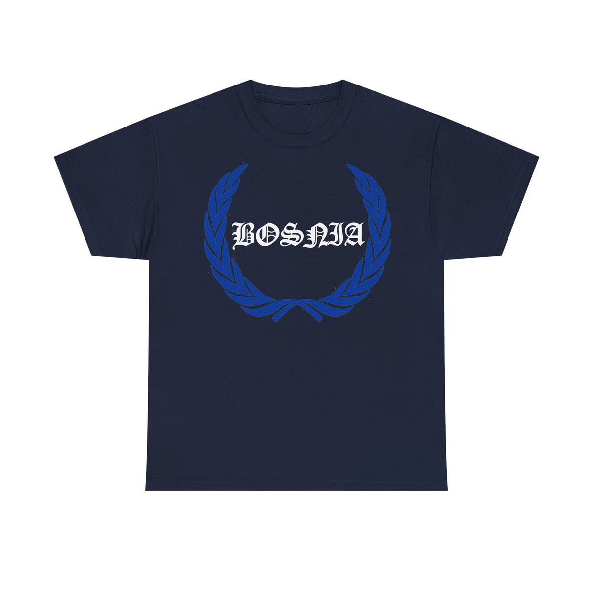 Bosnia escudo bandera orgullo patria aficionado al fútbol idea de regalo - Camiseta unisex
