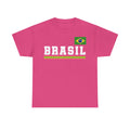 Brazil Brasilien Wappen Flagge Sport Fan Fußball Geschenkidee - Unisex T-Shirt