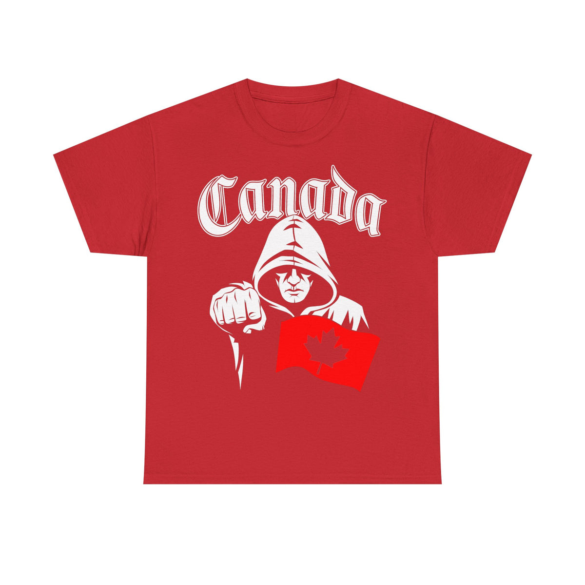 Canada Kanada Hooligan Wappen Flagge Fan Sport Fußball Geschenkidee - Unisey T-Shirt