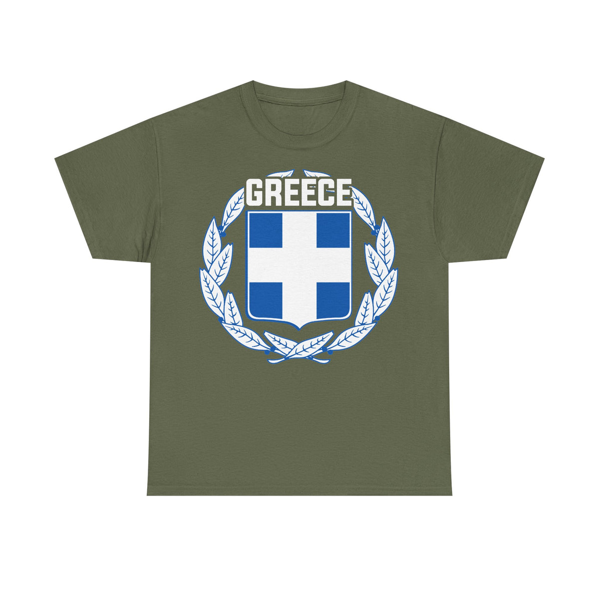 Grecia Grecia Bandera Escudo Patria Fútbol Deporte Aficionado Idea de regalo - Camiseta unisex