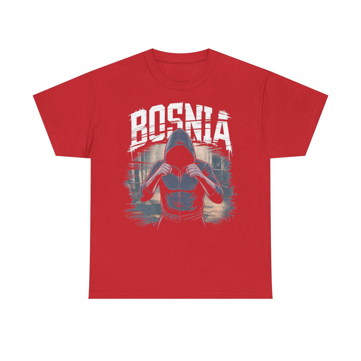 Bosnia escudo bandera orgullo patria aficionado al fútbol idea de regalo - Camiseta unisex