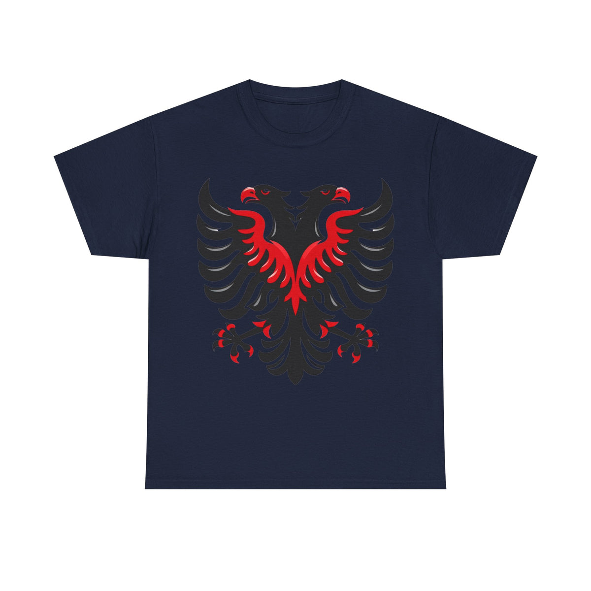 Albania Kosovo Doppeladler Flagge Geschenkidee - Unisex T-Shirt