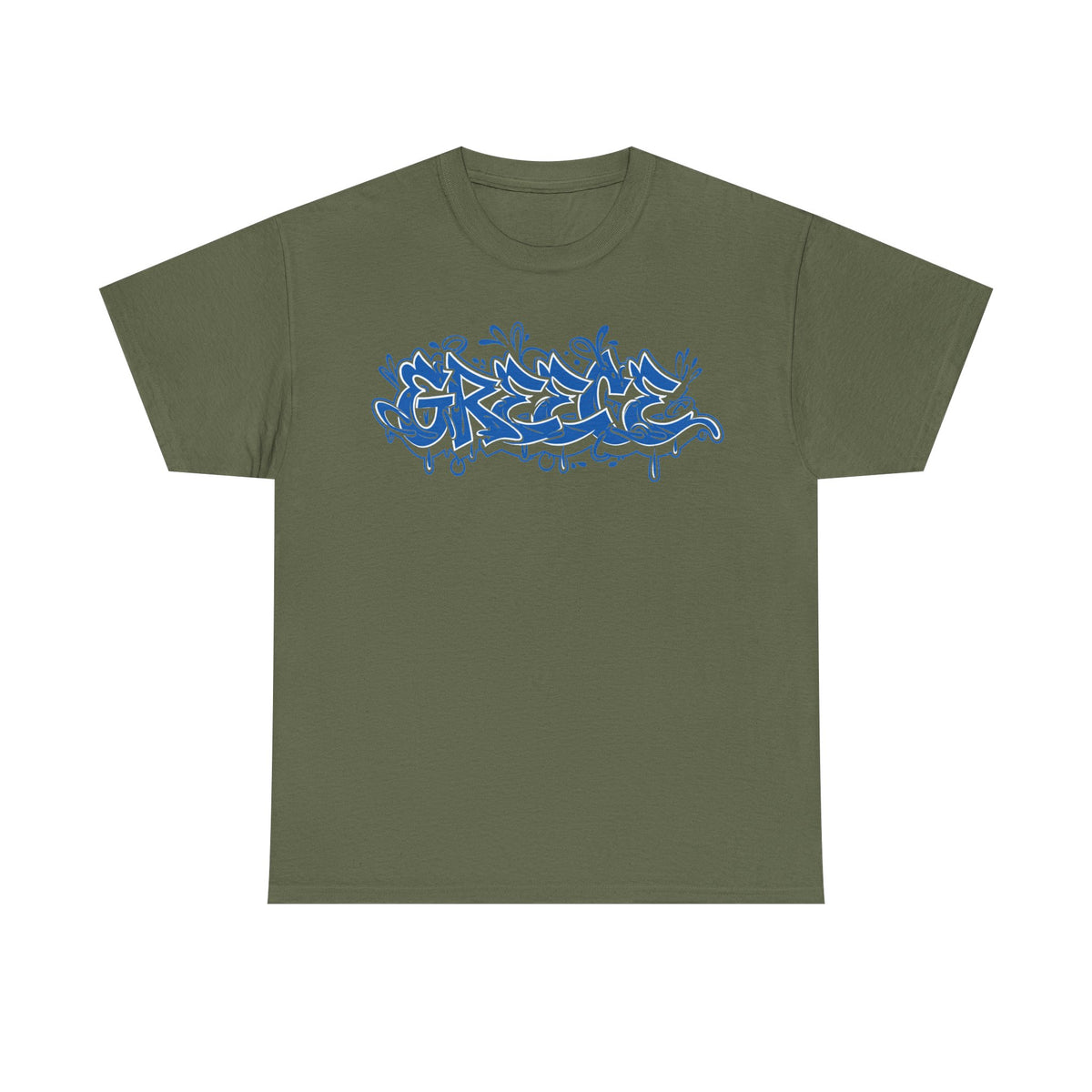 Grecia Grecia Bandera Escudo Patria Fútbol Deporte Aficionado Idea de regalo - Camiseta unisex
