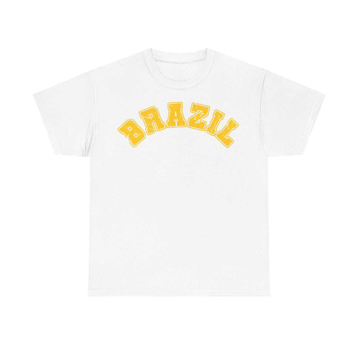 Brazil Brasilien Wappen Flagge Sport Fan Fußball Geschenkidee - Unisex T-Shirt