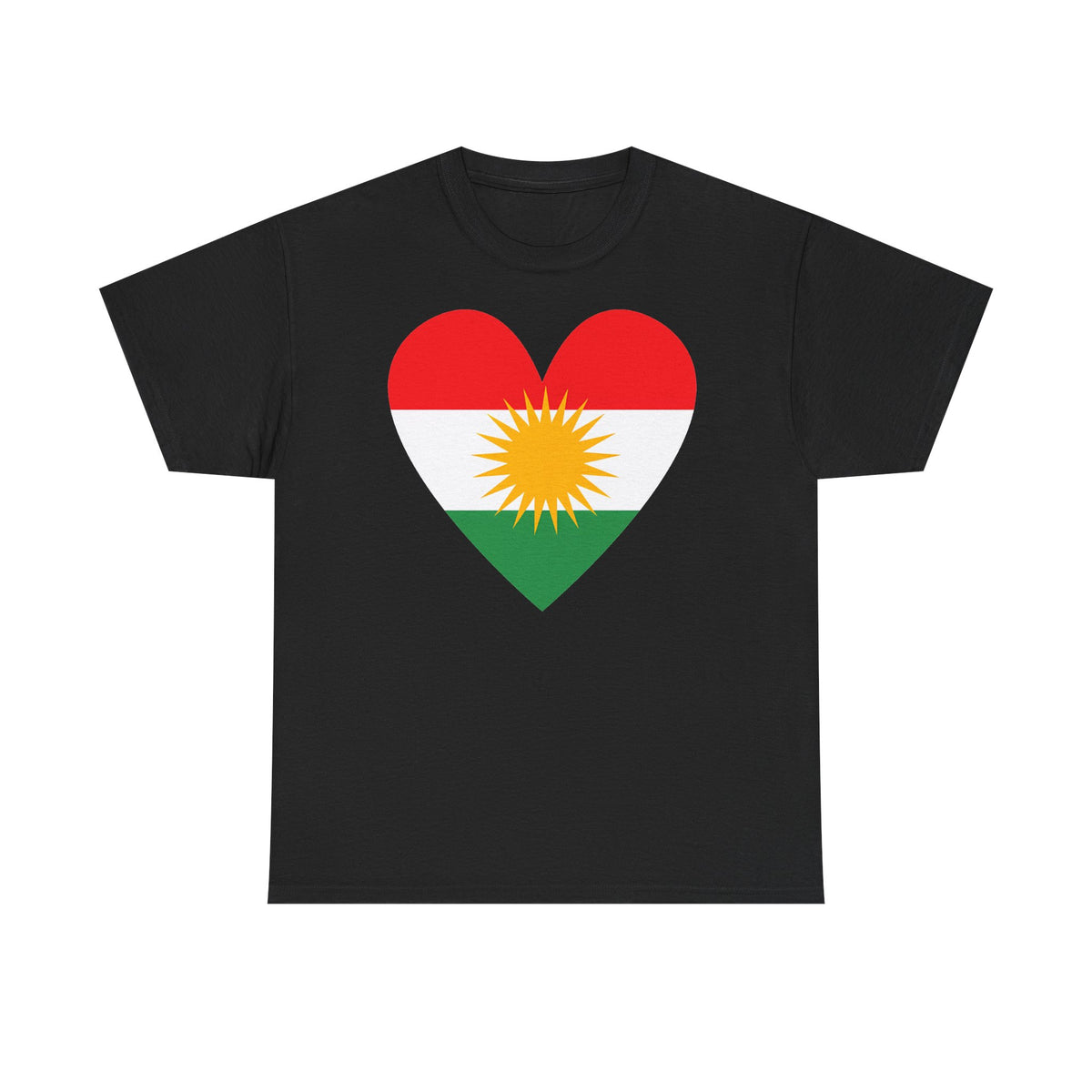 Kurdistán Azadi Escudo Bandera Patria Newroz Regalo - Camiseta unisex
