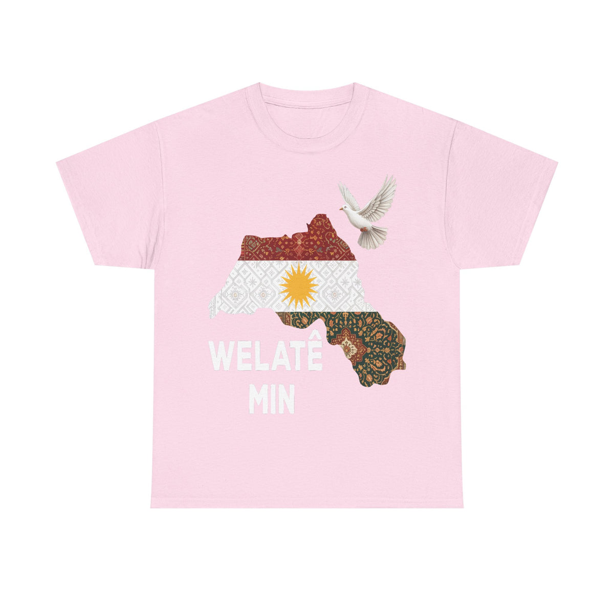 Camiseta unisex Welate Min Kurdi Kurdistan Azadi con bandera, orgullo y Newroz