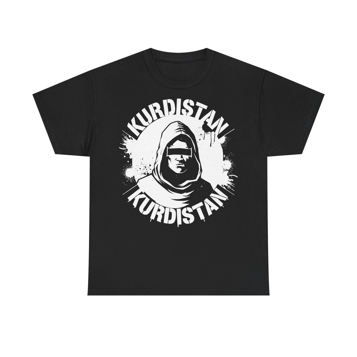 Camiseta unisex con escudo, bandera y regalo para los aficionados del Kurdistán: Azadi, patria