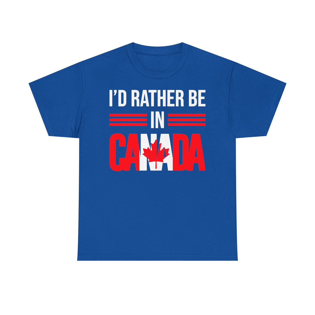 Canada Kanada Wappen Flagge Fan Sport Fußball Geschenkidee - Unisey T-Shirt