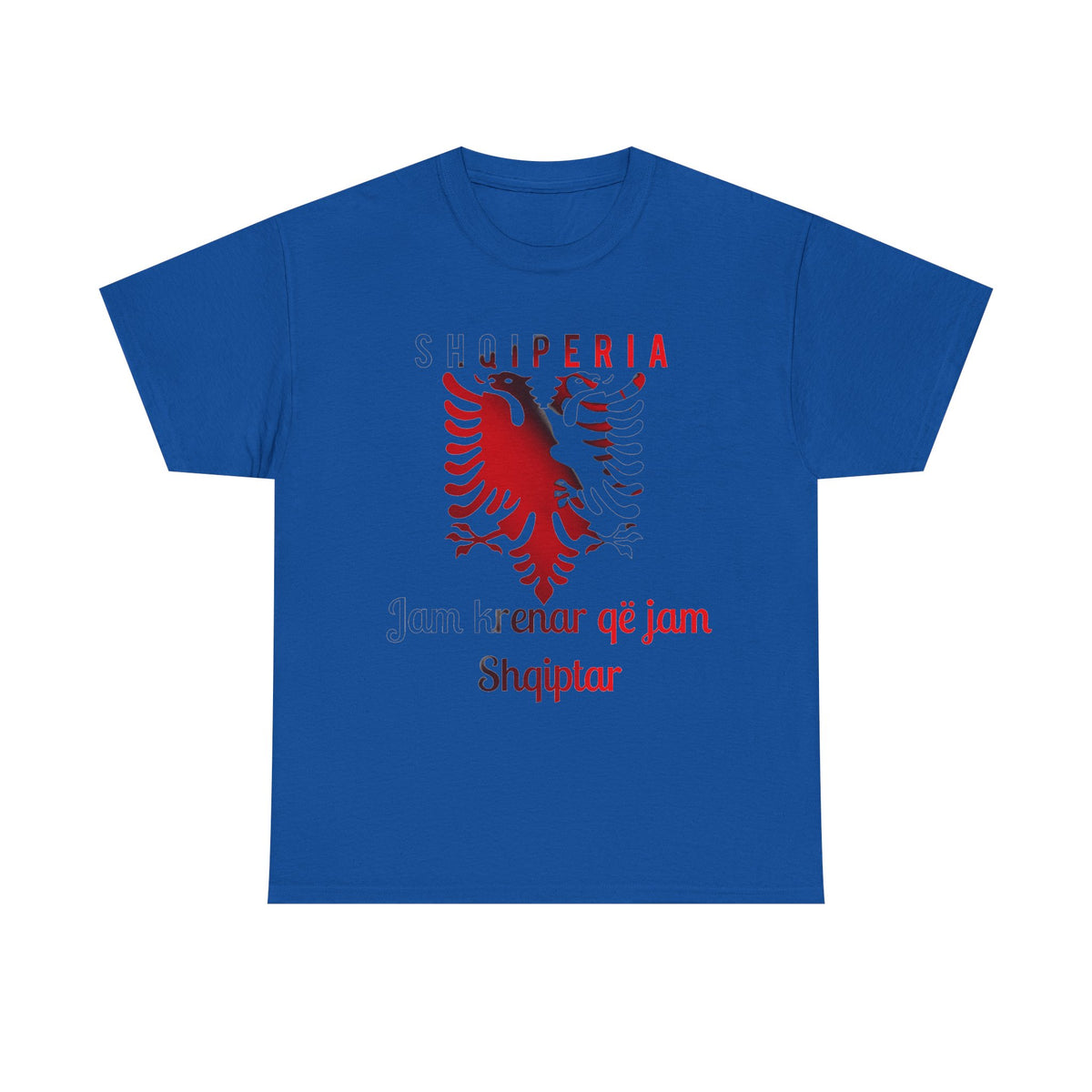 Camiseta unisex de Albania, escudo albanés, bandera, águila, fútbol, aficionado, deporte