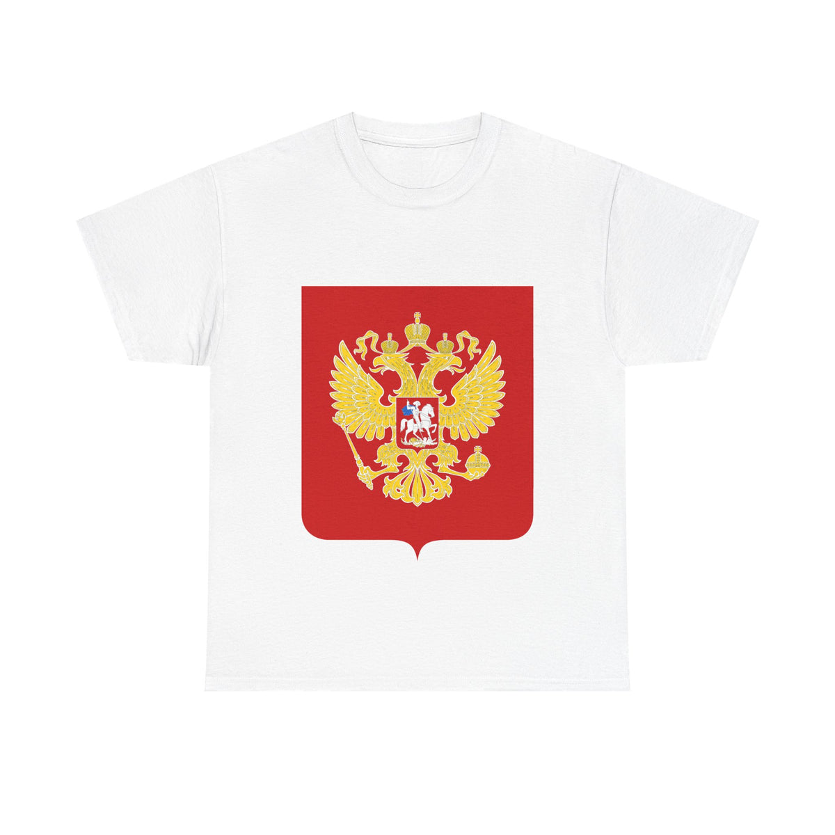 Rusia Rusia Moscú águila bandera escudo regalo deporte aficionado moda - Camiseta unisex