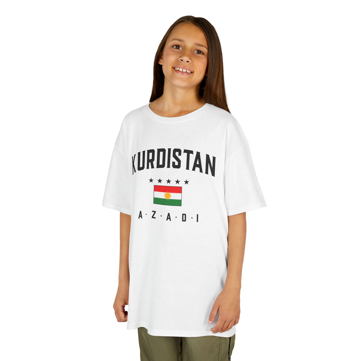 Kurdistan Azadi Newroz Geschenkidee - Unisex Kinder & Jugendliche T-Shirt