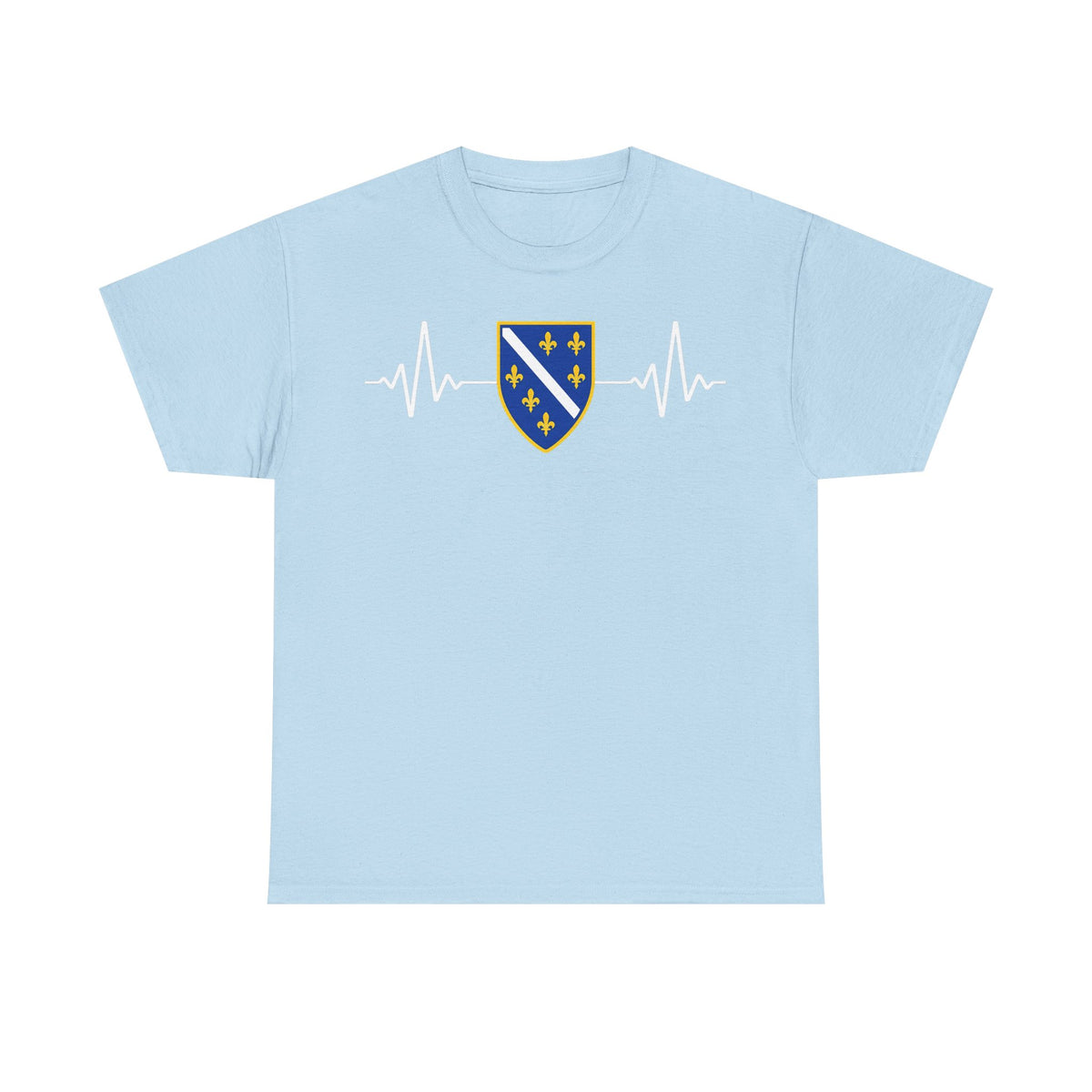 Bosnia Wappen Flagge Stolz Heimat Fußball fan Geschenkidee - Unisex T-Shirt