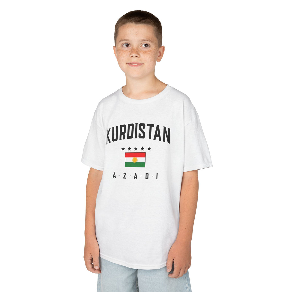 Kurdistan Azadi Newroz Geschenkidee - Unisex Kinder & Jugendliche T-Shirt