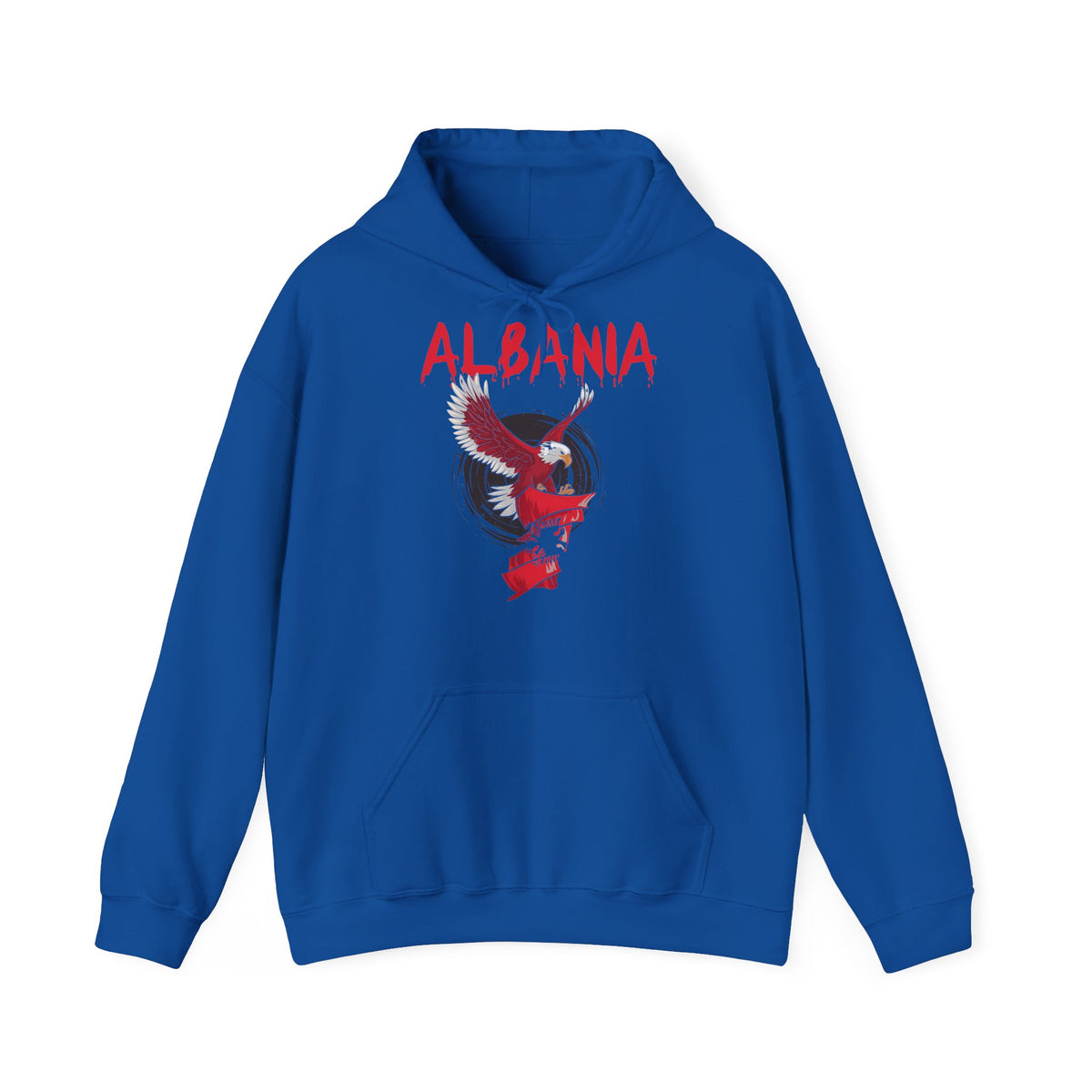 Albania Adler Street Art Urban Flagge - Unisex Hoodie