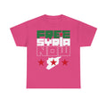 Syria Syrien Wappen Flagge Heimat Sport Fan Geschenkidee - Unisex T-Shirt