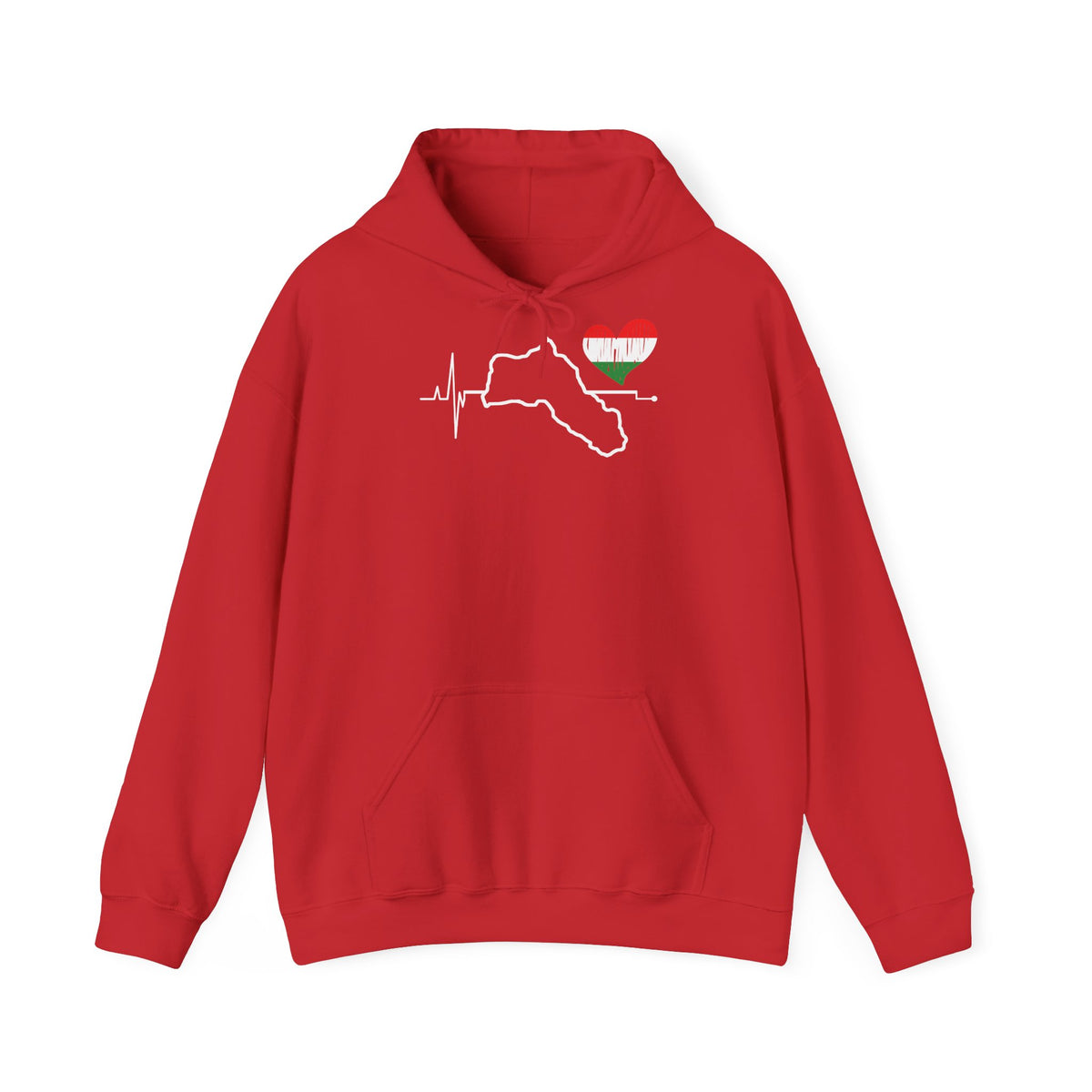 Kurdistan patria orgoglio stemma bandiera sport calcio regalo per tifosi - felpa con cappuccio unisex