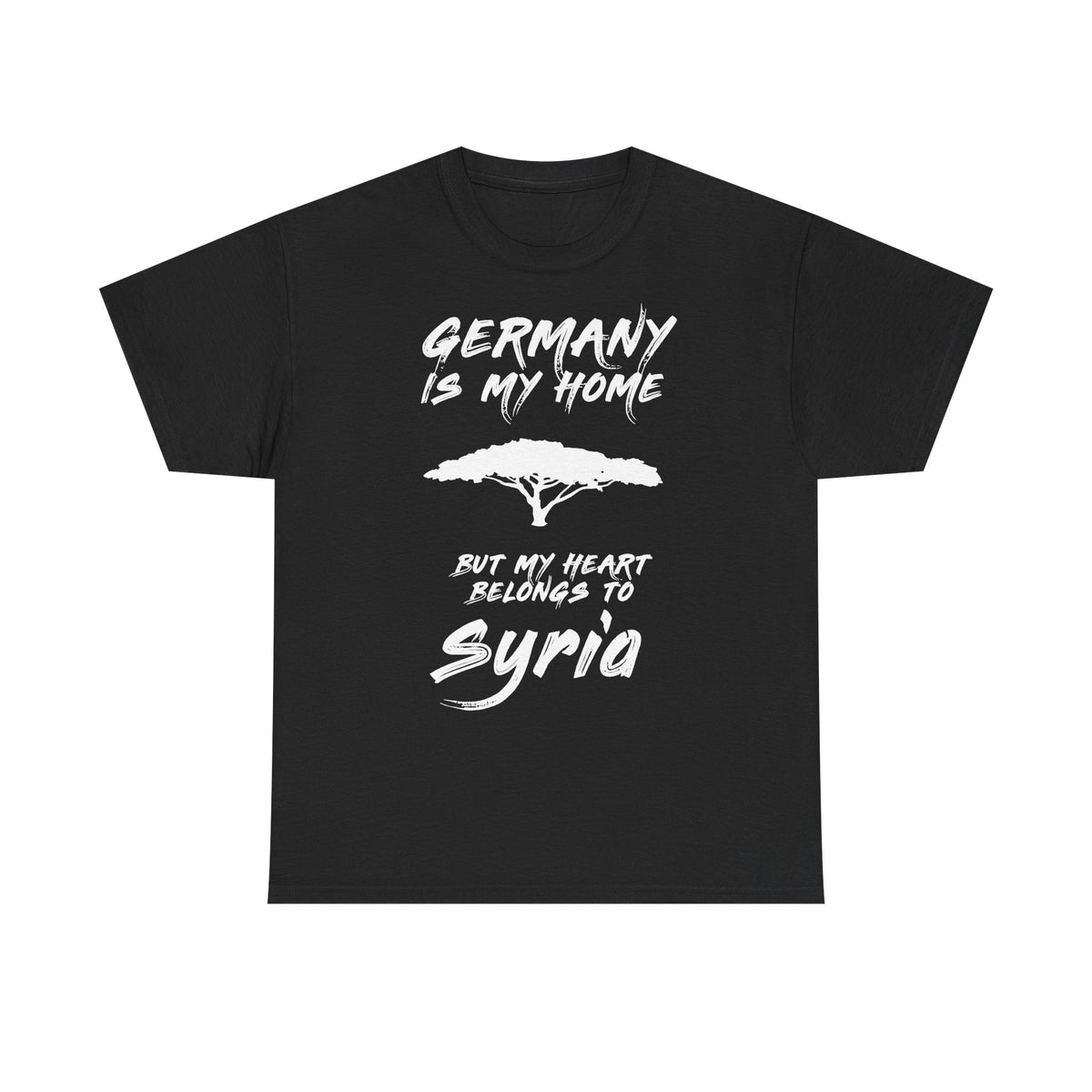 Syria Syrien Wappen Flagge Heimat Sport Fan Geschenkidee - Unisex T-Shirt