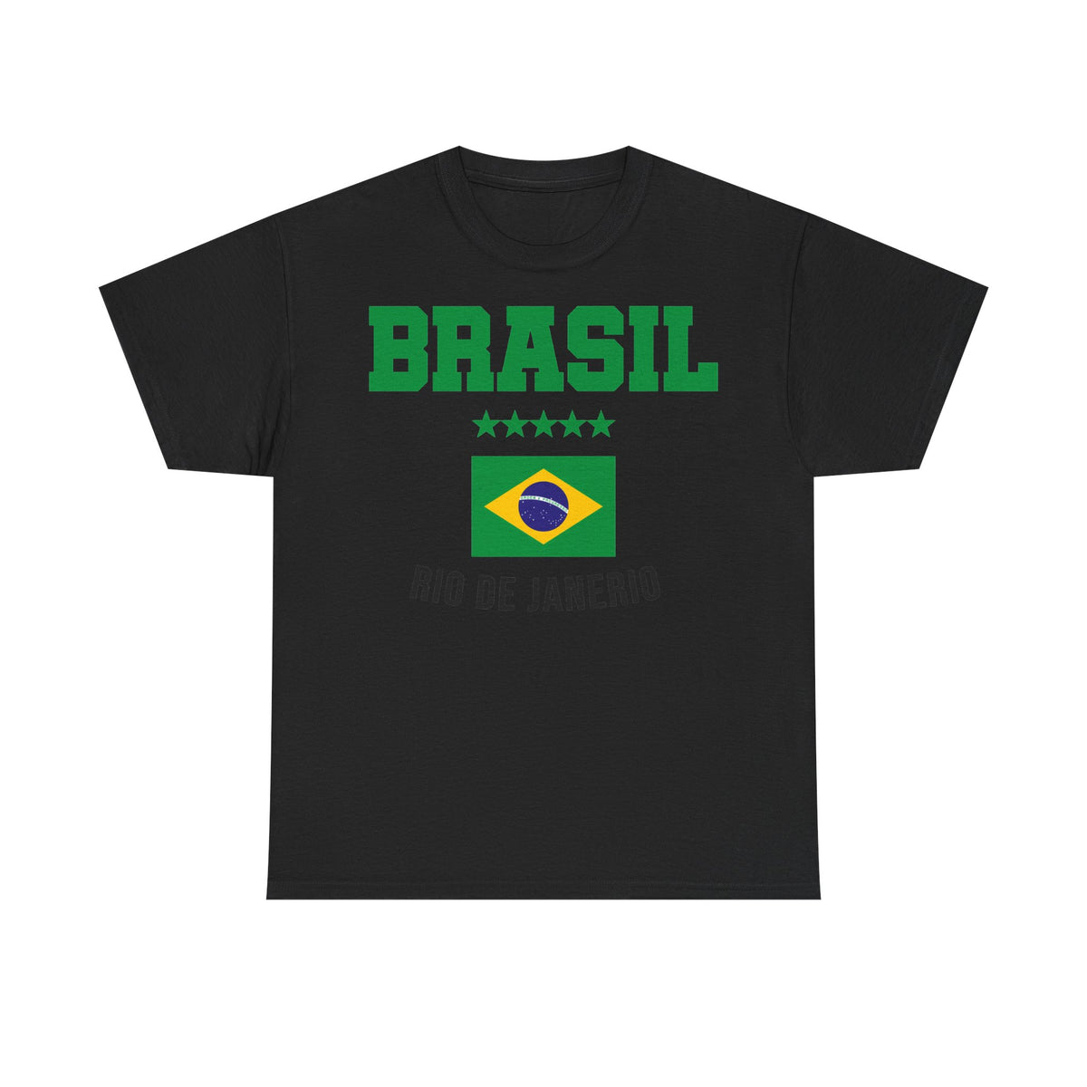 Brazil Brasilien Wappen Flagge Sport Fan Fußball Geschenkidee - Unisex T-Shirt