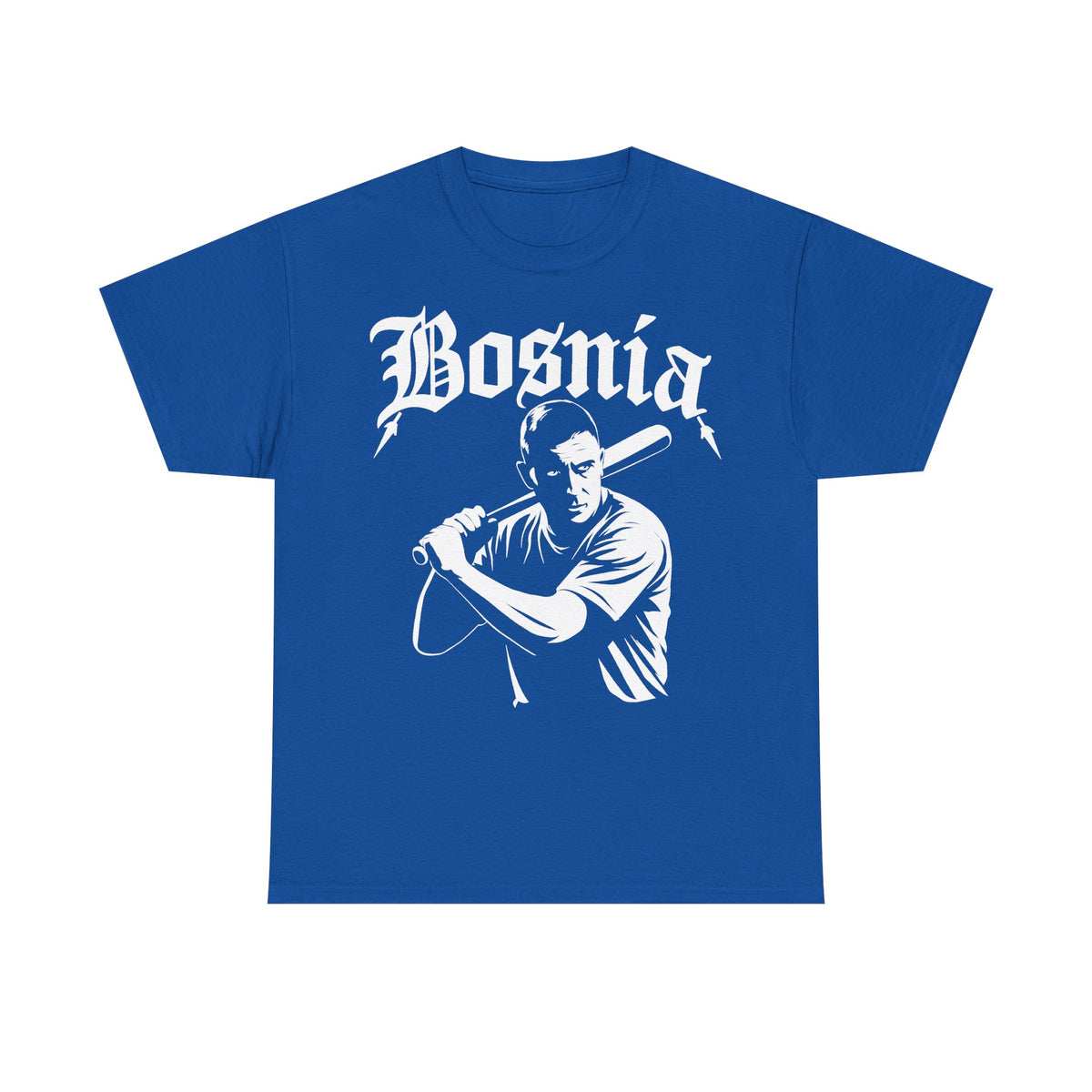 Bosnia escudo bandera orgullo patria aficionado al fútbol idea de regalo - Camiseta unisex