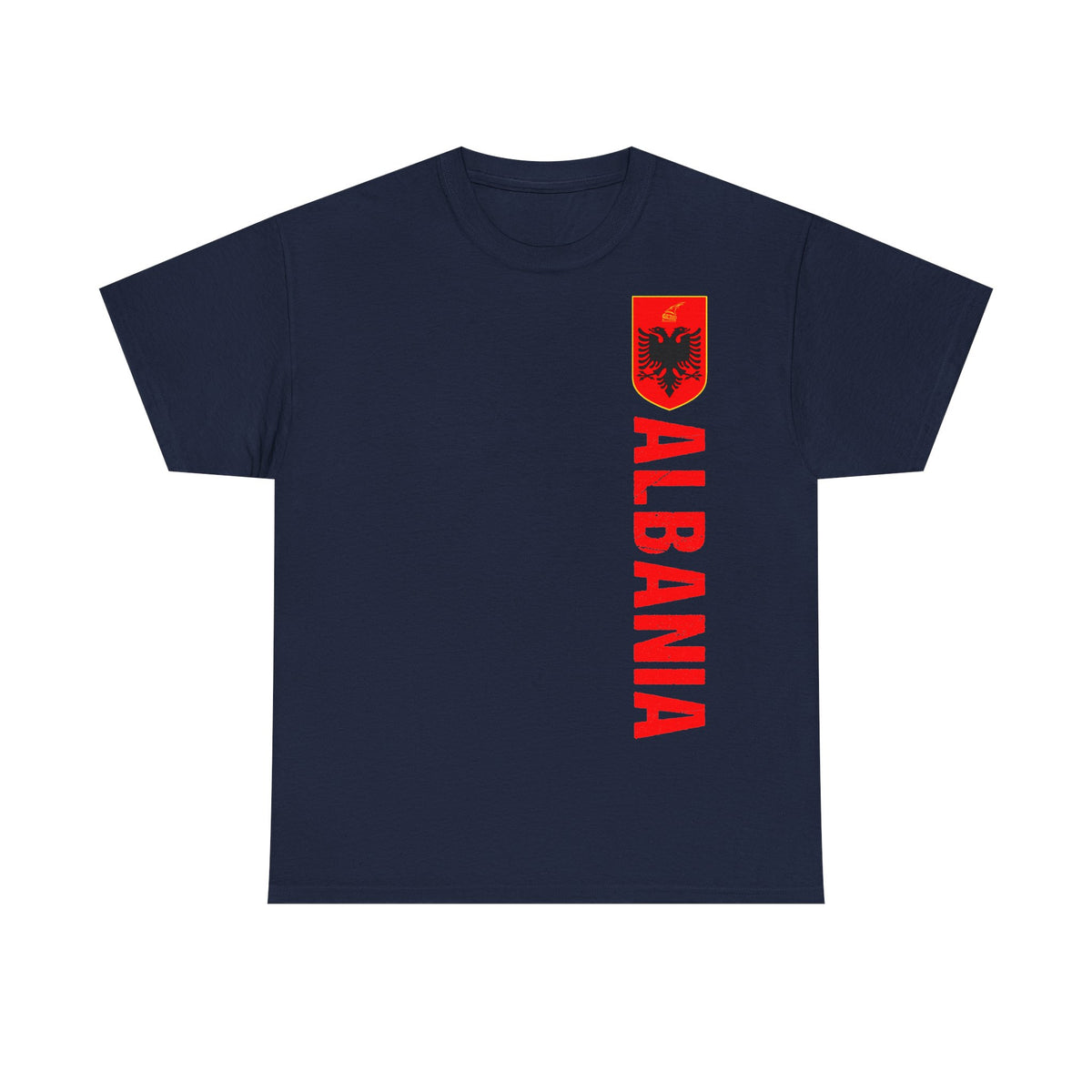 Albania Wappen Shqiptar Flagge Adler Fußball Fan Sport Unisex T Shirt