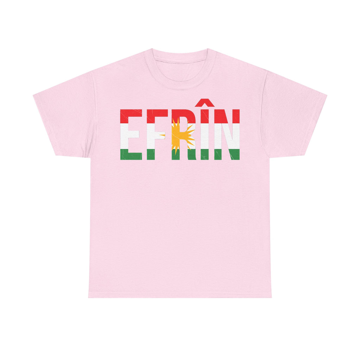 Kurdistán Azadi Escudo Bandera Patria Newroz Regalo - Camiseta unisex