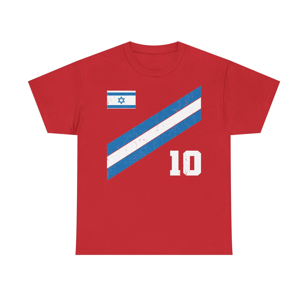 Israel Wappen Flagge Fan Geschenkidee Fashion - Unisex T-Shirt