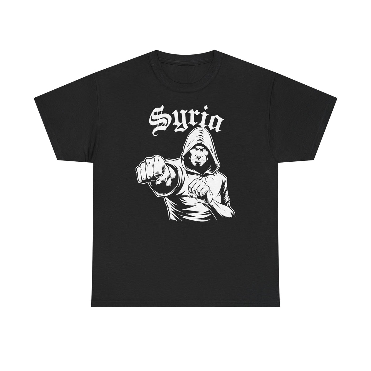 Syria Syrien Hooligan Wappen Flagge Heimat Sport Fußball Fan Geschenkidee - Unisex T-Shirt