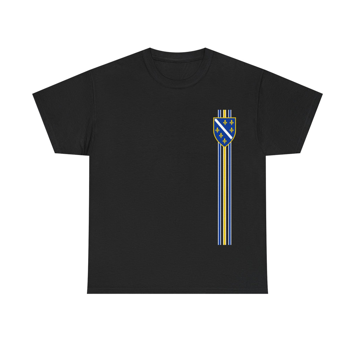 Bosnia escudo bandera fútbol deporte fan idea de regalo - Camiseta unisex