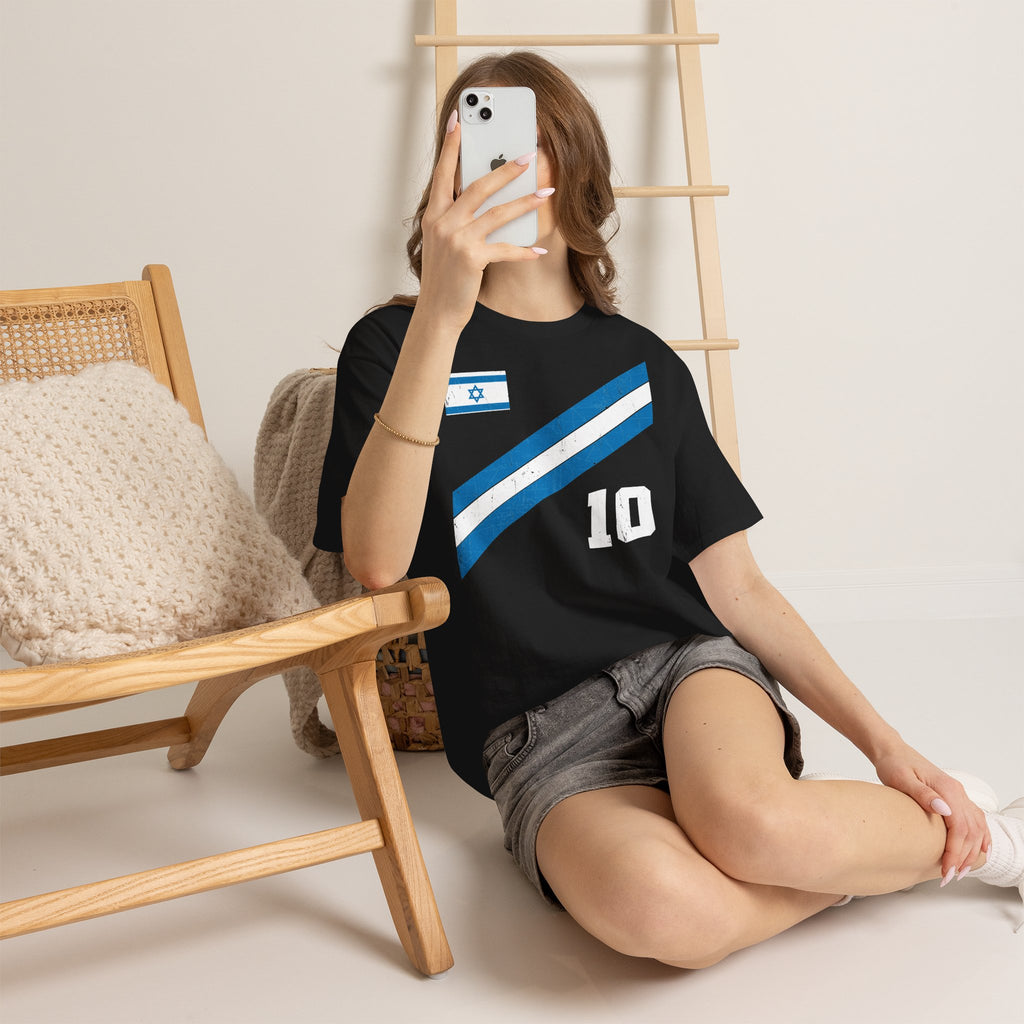 Israel Wappen Flagge Fan Geschenkidee Fashion - Unisex T-Shirt