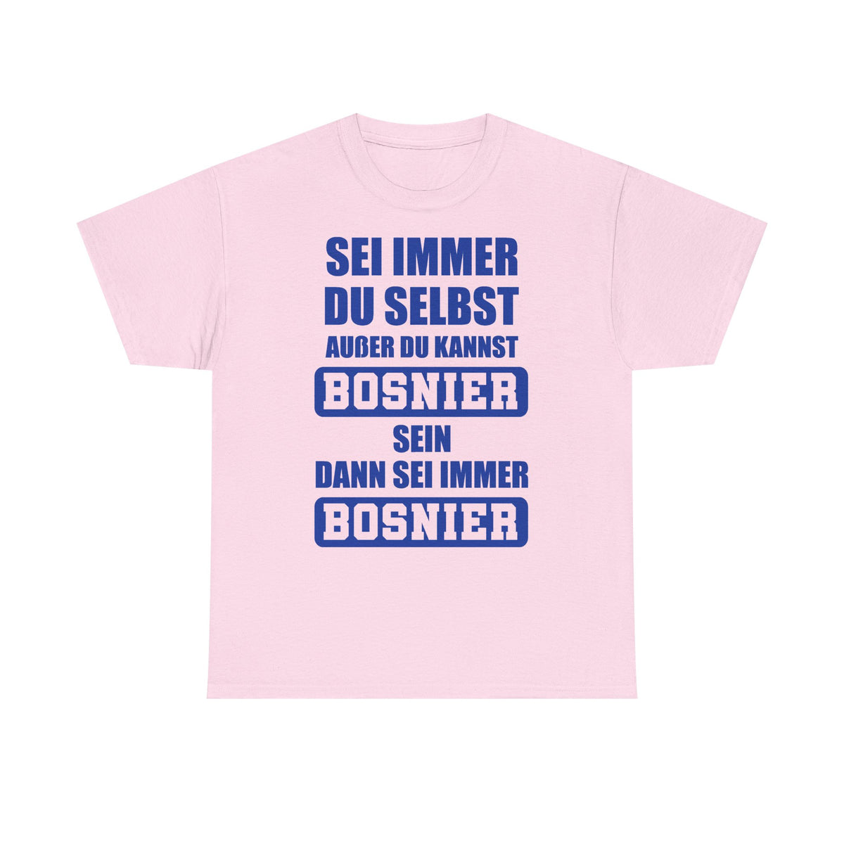 Bosnia escudo bandera orgullo patria aficionado al fútbol idea de regalo - Camiseta unisex