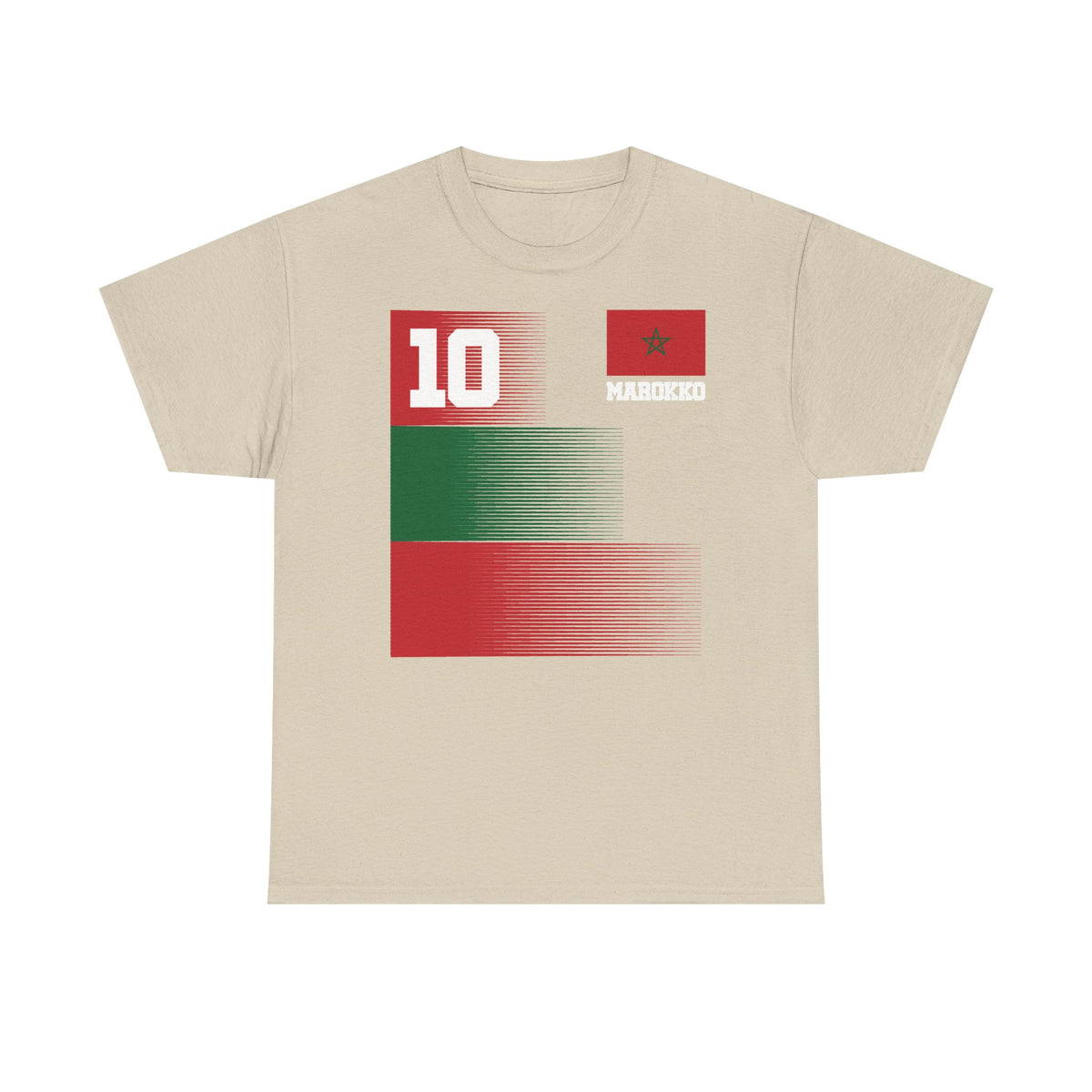 Marruecos Escudo Morocco Bandera Orgullo Fútbol Fan Deporte FIdea de regalo - Camiseta unisex