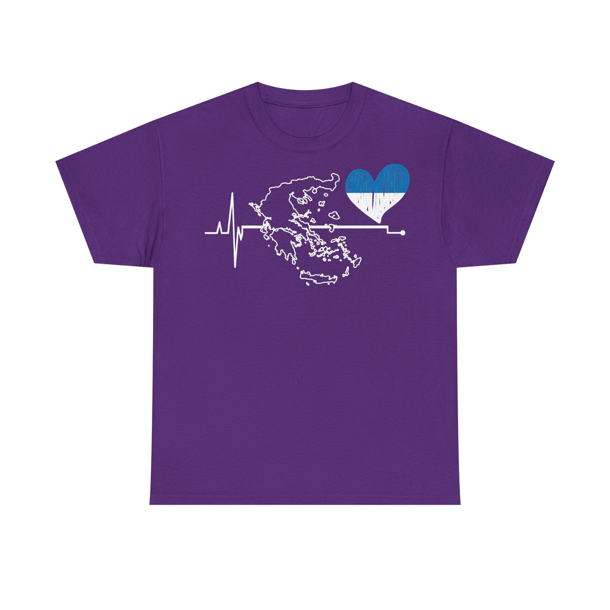 Grecia Grecia Bandera Escudo Patria Fútbol Deporte Aficionado Idea de regalo - Camiseta unisex