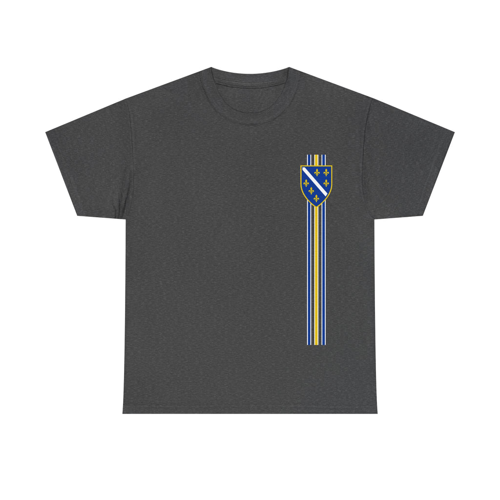 Bosnien Wappen Flagge Fußball Sport fan Geschenkidee - Unisex T-Shirt
