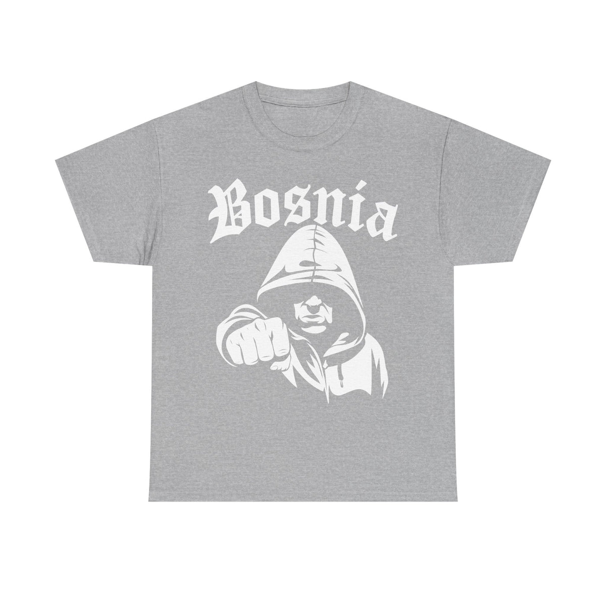 Bosnia Hooligan escudo bandera orgullo patria fútbol idea de regalo para fans - Camiseta unisex