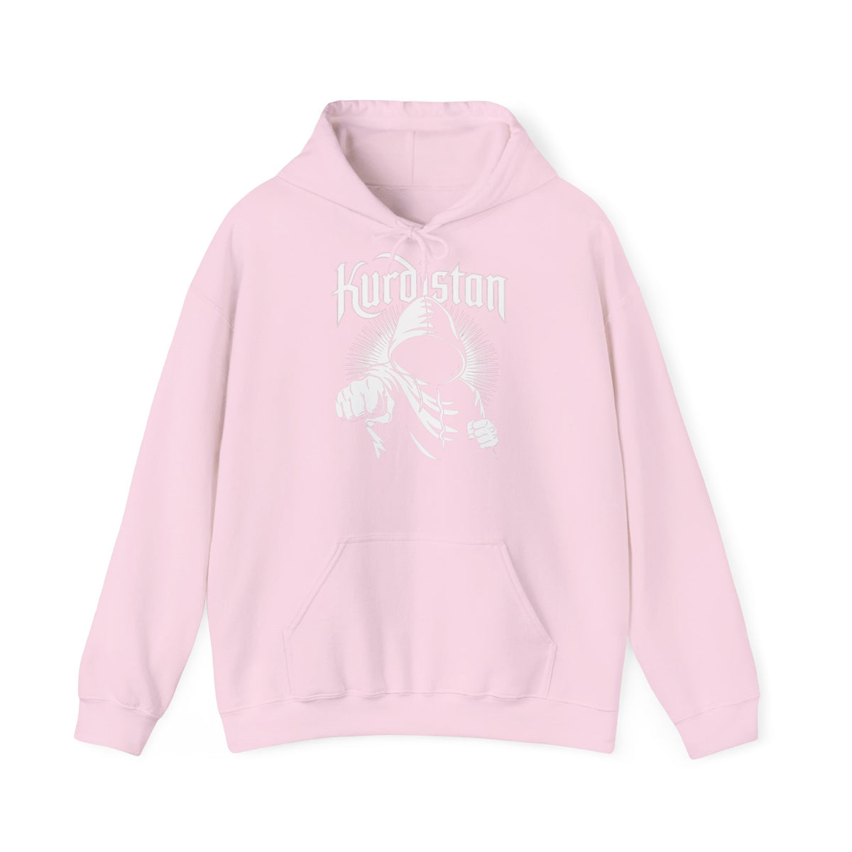 Kurdistan hooligan patria orgoglio stemma bandiera sport calcio tifoso regalo - Felpa con cappuccio unisex