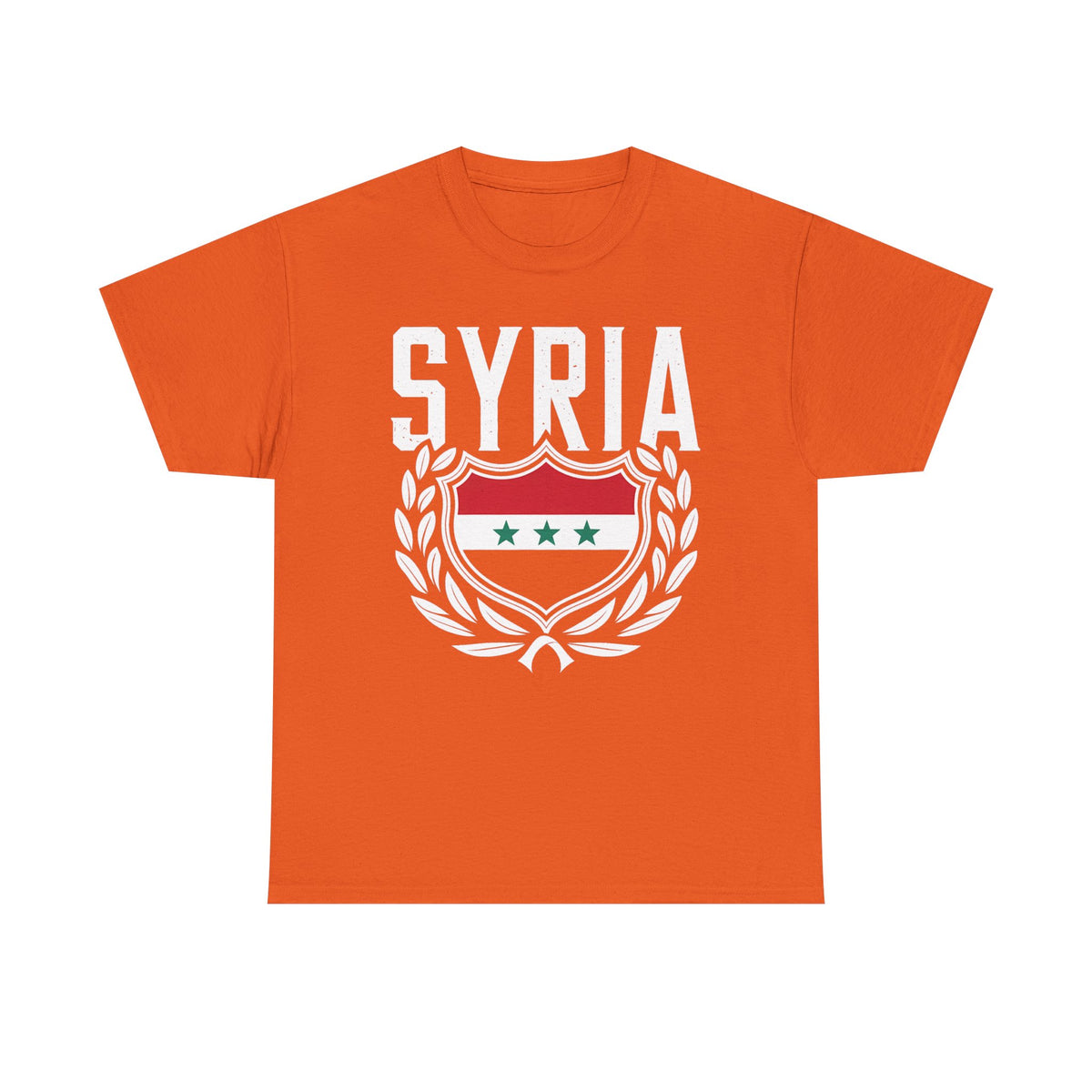 Syria Syrien Hooligan Wappen Flagge Heimat Sport Fußball Fan Geschenkidee - Unisex T-Shirt