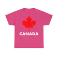 Canada Kanada Wappen Flagge Fan Sport Fußball Geschenkidee - Unisey T-Shirt
