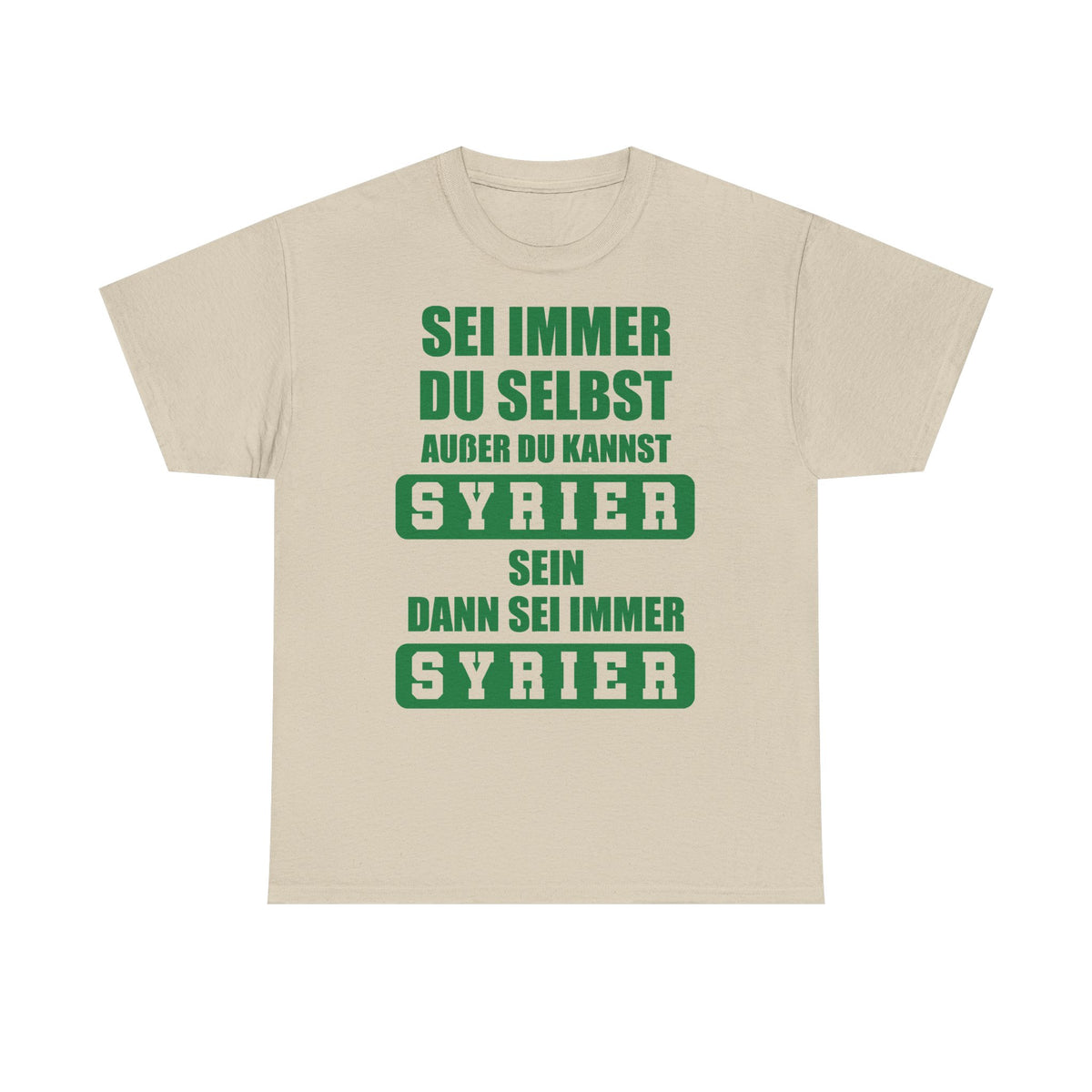 Syria Syrien Wappen Flagge Heimat Sport Fan Geschenkidee - Unisex T-Shirt