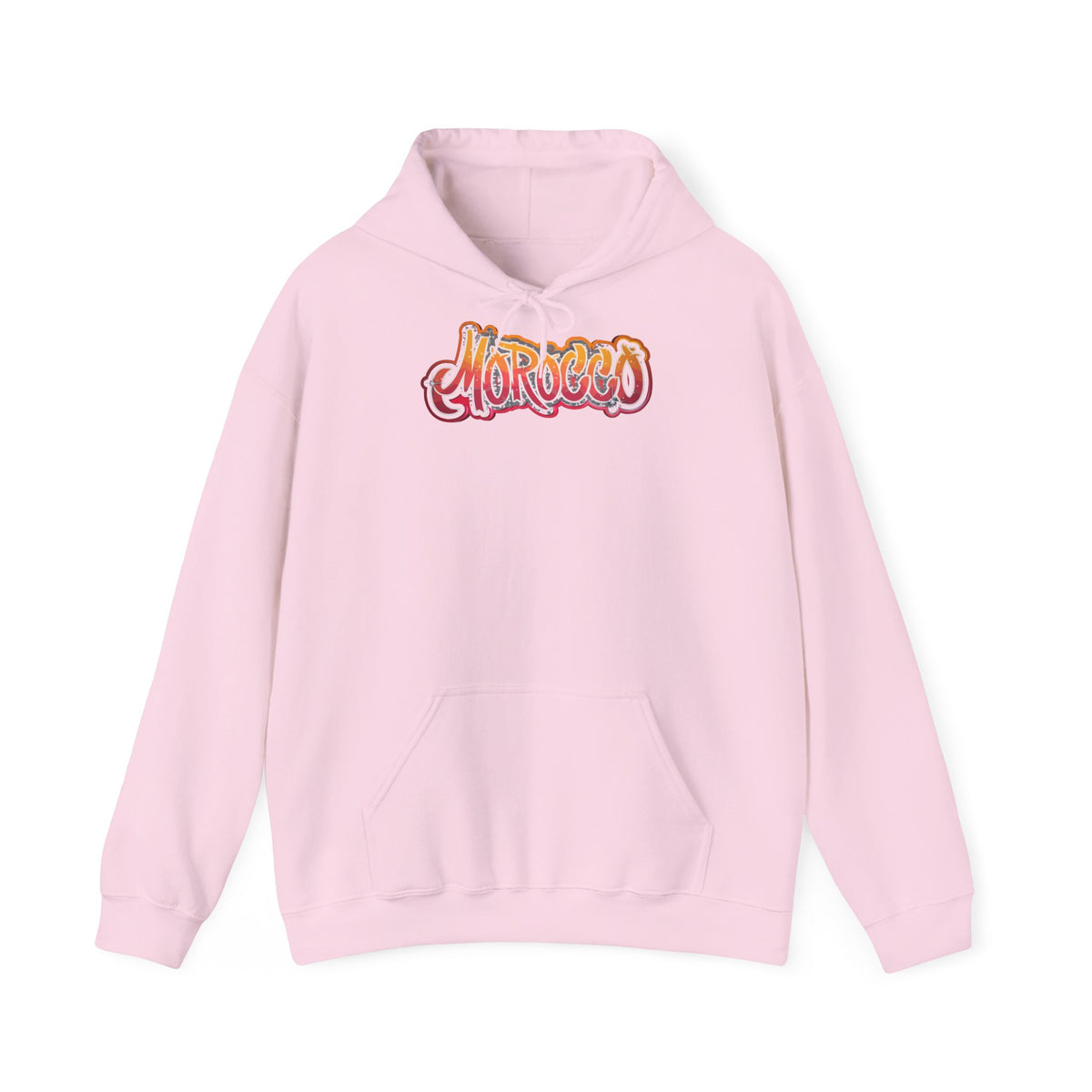 Stemma del Marocco Bandiera del Marocco Orgoglio Tifoso di calcio Sport Idea regalo - Felpa con cappuccio unisex