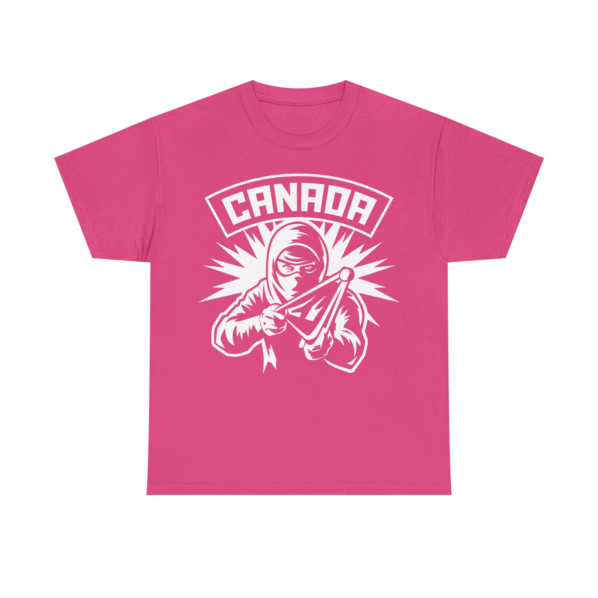 Canada Kanada Hooligan Wappen Flagge Fan Sport Fußball Geschenkidee - Unisey T-Shirt